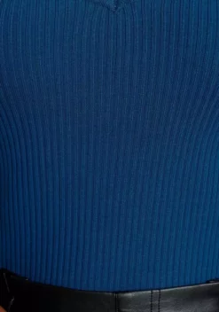 Melrose V-Ausschnitt-Pullover mit Knoten am Rücken Royalblau, Schwarz 15 Melrose V-Ausschnitt-Pullover mit Knoten am Rücken Royalblau, Schwarz -Melrose Verkaufsshop 7920bd30 7f0a 5f86 aced 8c26499d9e84