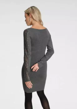 Melrose Strickkleid mit Spitzenstreifen und Glitzersteinen - NEUE KOLLEKTION 10 Melrose Strickkleid mit Spitzenstreifen und Glitzersteinen - NEUE KOLLEKTION -Melrose Verkaufsshop 7adf087d 0ea6 5b74 8739 45040d359bf2
