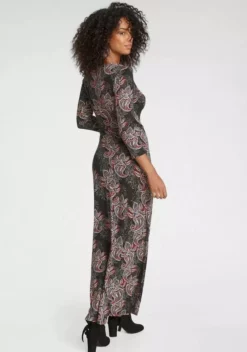 Melrose Maxikleid mit seitlichem Schlitz Schwarz-weiß-gemustert, Schwarz-braun-gemustert 13 Melrose Maxikleid mit seitlichem Schlitz Schwarz-weiß-gemustert, Schwarz-braun-gemustert -Melrose Verkaufsshop 8a320a95 cc5b 57c5 9439 6067279007fd