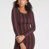 Melrose Jerseykleid in Streifen-Design mit Ziernieten 1 Melrose Jerseykleid in Streifen-Design mit Ziernieten -Melrose Verkaufsshop 8c256787 b00b 51a7 9c32 cdf2dd1a93a0