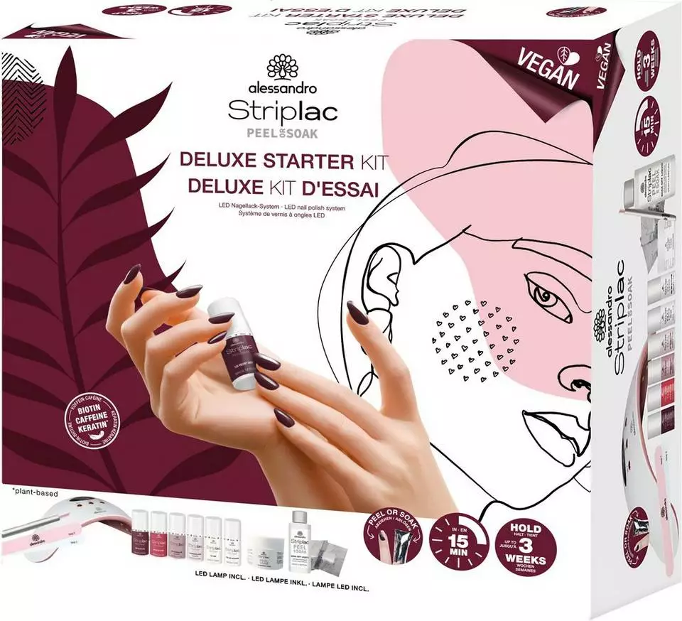 alessandro international UV-Nagellack-Set »STRIPLAC PEEL OR SOAK DELUXE STARTER KIT -VEGAN«, 12-tlg. 4 alessandro international UV-Nagellack-Set »STRIPLAC PEEL OR SOAK DELUXE STARTER KIT -VEGAN«, 12-tlg. – Bild 3