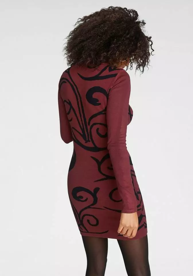 Melrose Strickkleid in weichem Winterstrick 4 Melrose Strickkleid in weichem Winterstrick – Bild 2