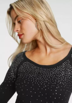Melrose Carmenpullover mit dekorativen Glitzersteinen 12 Melrose Carmenpullover mit dekorativen Glitzersteinen -Melrose Verkaufsshop 8febf06f c06f 5628 9f73 022bf1cec29b