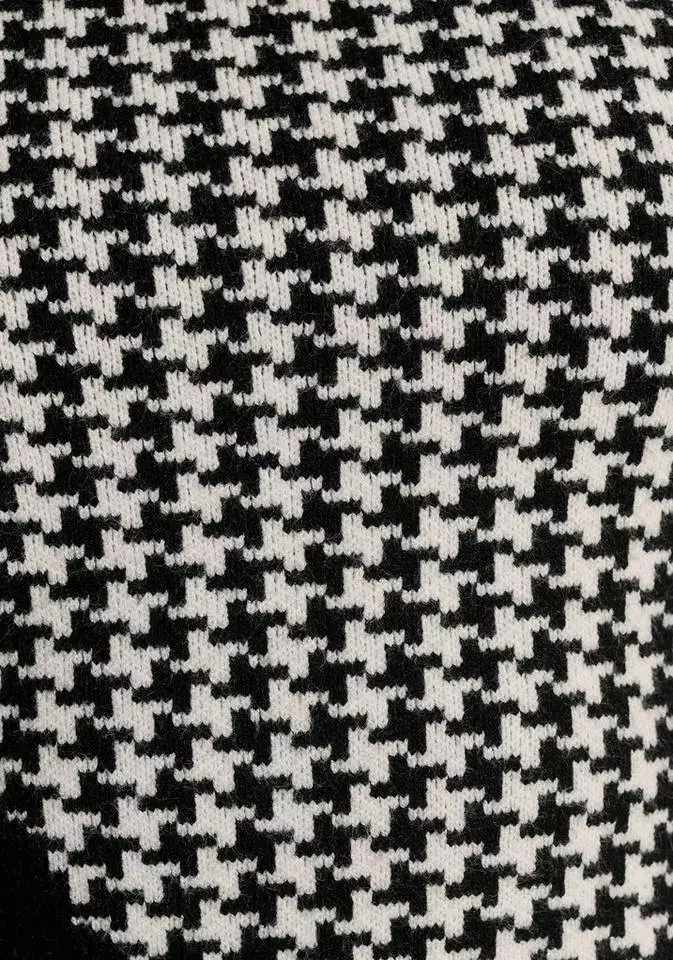 Melrose Strickkleid »Hahnentritt« aus kuscheligem Jacquard - NEUE KOLLEKTION 9 Melrose Strickkleid »Hahnentritt« aus kuscheligem Jacquard - NEUE KOLLEKTION – Bild 7