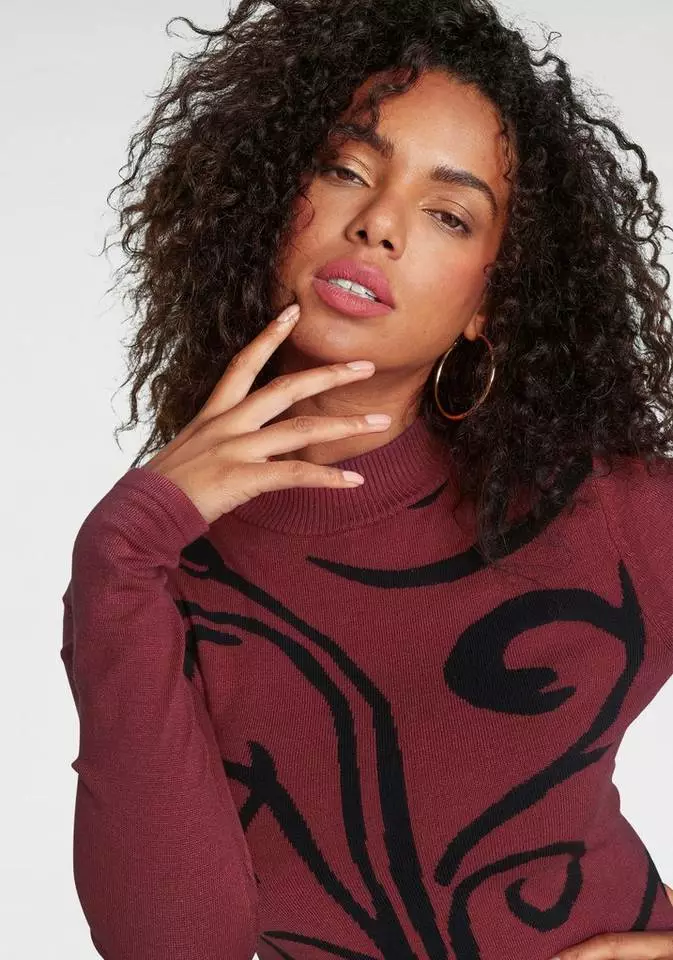 Melrose Strickkleid in weichem Winterstrick 5 Melrose Strickkleid in weichem Winterstrick – Bild 3