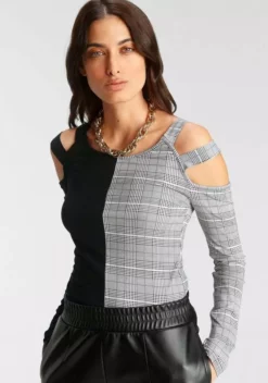 Melrose Rundhalsshirt mit Schulter Cut-Out - NEUE KOLLEKTION