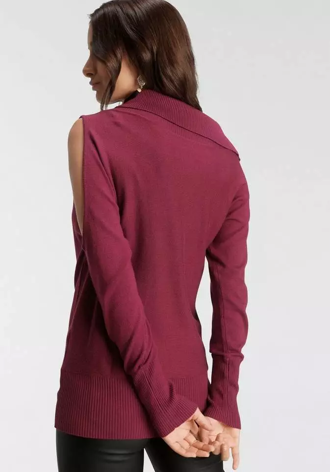 Melrose Fledermauspullover mit Schulter-Cut-Out - NEUE KOLLEKTION 4 Melrose Fledermauspullover mit Schulter-Cut-Out - NEUE KOLLEKTION – Bild 2