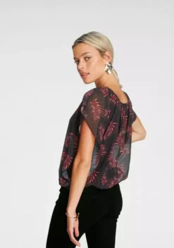 Melrose Shirtbluse mit bedrucktem Chiffon Schwarz-rot-geblümt, Grau-rosa-geblümt 12 Melrose Shirtbluse mit bedrucktem Chiffon Schwarz-rot-geblümt, Grau-rosa-geblümt -Melrose Verkaufsshop ad16ca3c ef42 560c a6e5 323a2c309dc7