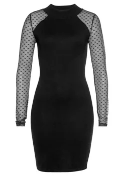 Melrose Strickkleid mit Ärmeln aus Herz-Mesh - NEUE KOLLEKTION -Melrose Verkaufsshop b18884f6 2326 5a61 9da2 cc1da5eac24f
