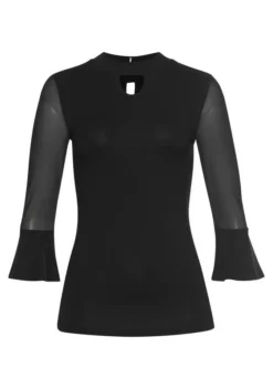 Melrose Rundhalsshirt mit Volantärmeln und Mesh 16 Melrose Rundhalsshirt mit Volantärmeln und Mesh -Melrose Verkaufsshop b32fd6bb c605 5a95 b1cb de9977c1de1f