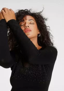 Melrose Strickkleid mit Mesh und Glitzersteinen - NEUE KOLLEKTION 13 Melrose Strickkleid mit Mesh und Glitzersteinen - NEUE KOLLEKTION -Melrose Verkaufsshop b8acf42d a038 5dcd adce beef5f0a1651