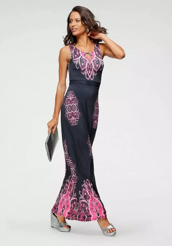 Melrose Maxikleid mit femininen Ornamenten 9 Melrose Maxikleid mit femininen Ornamenten – Bild 7