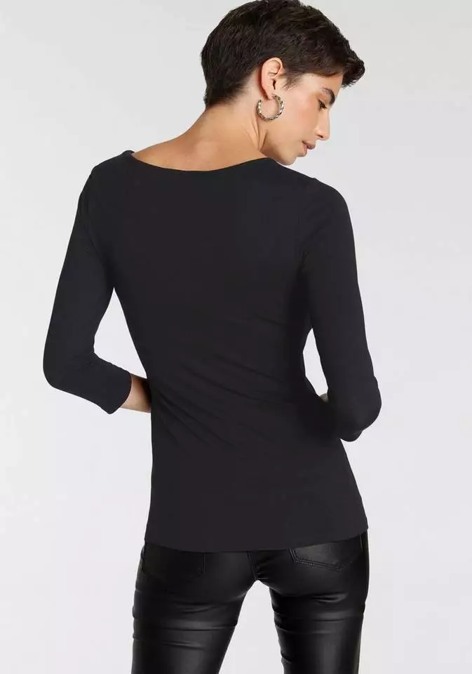 Melrose Langarmshirt mit Ziernieten 4 Melrose Langarmshirt mit Ziernieten – Bild 2