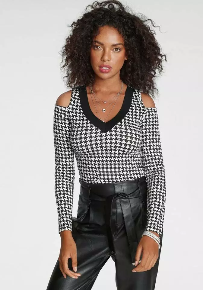 Melrose V-Shirt mit Schulter Cut-Out 3 Melrose V-Shirt mit Schulter Cut-Out