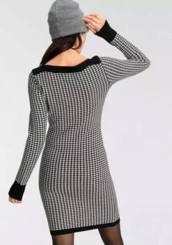 Melrose Strickkleid »Hahnentritt« aus kuscheligem Jacquard - NEUE KOLLEKTION 12 Melrose Strickkleid »Hahnentritt« aus kuscheligem Jacquard - NEUE KOLLEKTION -Melrose Verkaufsshop c879d3f7 6b6b 5277 b2ae 42236355ec63