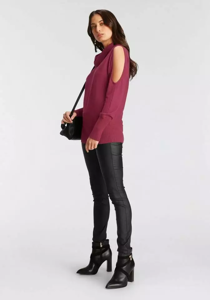 Melrose Fledermauspullover mit Schulter-Cut-Out - NEUE KOLLEKTION 5 Melrose Fledermauspullover mit Schulter-Cut-Out - NEUE KOLLEKTION – Bild 3