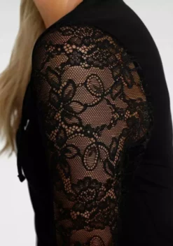 Melrose Langarmshirt mit Schnürung und Spitze 11 Melrose Langarmshirt mit Schnürung und Spitze -Melrose Verkaufsshop cd402fd7 d42f 5dc7 aabc 01d4bfd26e01