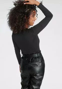 Melrose Rundhalsshirt mit transparentem Mesh-Streifen 10 Melrose Rundhalsshirt mit transparentem Mesh-Streifen -Melrose Verkaufsshop d035bdc3 bfea 58d8 a5a4 999900c8c5dc