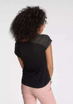 Melrose Shirtbluse mit Glanzgarn und Mesh Schwarz-grau-gemustert, Schwarz-rot-geblümt 12 Melrose Shirtbluse mit Glanzgarn und Mesh Schwarz-grau-gemustert, Schwarz-rot-geblümt -Melrose Verkaufsshop d6c3fb6c 8b13 5931 8ffd 480552e991e5