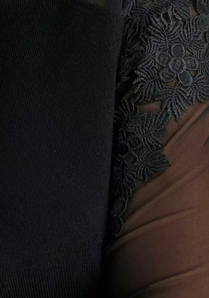 Melrose Stehkragenpullover mit Mesh und Blumen-Appliaktion - NEUE KOLEKTION 10 Melrose Stehkragenpullover mit Mesh und Blumen-Appliaktion - NEUE KOLEKTION – Bild 8