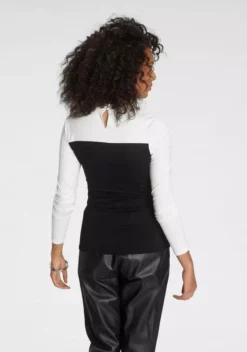 Melrose Stehkragenshirt mit Mesh-Einsatz 9 Melrose Stehkragenshirt mit Mesh-Einsatz -Melrose Verkaufsshop e0725c84 a80c 51a5 bd01 20172c4e6dd9