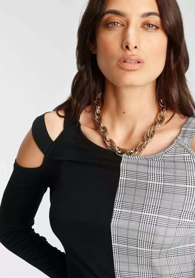 Melrose Rundhalsshirt mit Schulter Cut-Out - NEUE KOLLEKTION 5 Melrose Rundhalsshirt mit Schulter Cut-Out - NEUE KOLLEKTION – Bild 3