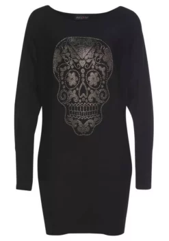 Melrose Fledermauspullover mit Glitzersteinen in Totenkopf-Optik 17 Melrose Fledermauspullover mit Glitzersteinen in Totenkopf-Optik -Melrose Verkaufsshop e2a226da c6d8 5ce7 897a bcfefdde199c