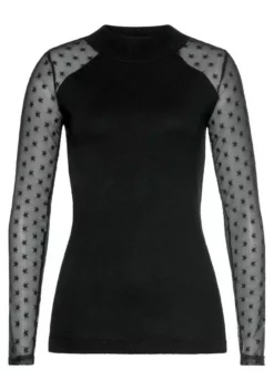 Melrose Rundhalspullover mit Meshärmeln in Sternen-Optik - NEUE KOLLEKTION 10 Melrose Rundhalspullover mit Meshärmeln in Sternen-Optik - NEUE KOLLEKTION -Melrose Verkaufsshop e8593c79 e27f 50d0 9f3c a230b2494d24