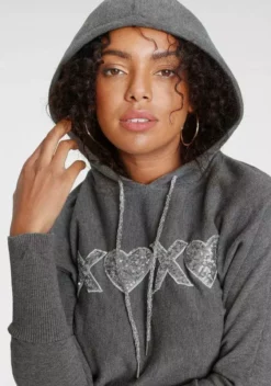 Melrose Fledermauspullover mit Kapuze und Pailletten-Stickerei 10 Melrose Fledermauspullover mit Kapuze und Pailletten-Stickerei -Melrose Verkaufsshop ed8750e6 e0ab 581e 9a33 15de37b2a97b