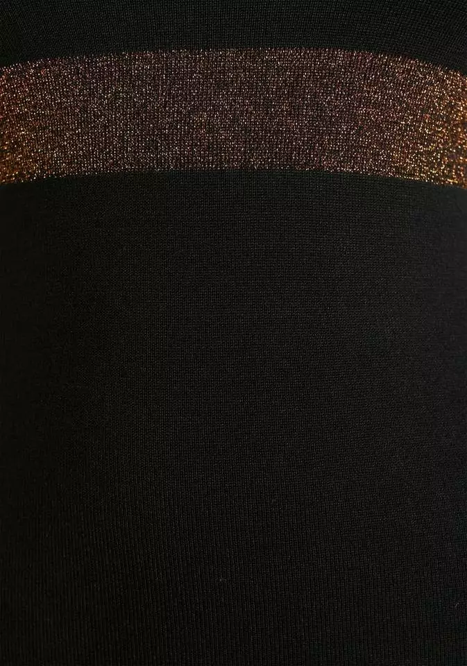 Melrose Strickkleid mit Streifen aus Glanzgarn 9 Melrose Strickkleid mit Streifen aus Glanzgarn – Bild 7