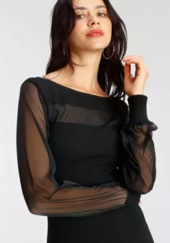 Melrose Strickkleid mit transparenten Ärmel und Streifen - NEUE KOLLEKTION 14 Melrose Strickkleid mit transparenten Ärmel und Streifen - NEUE KOLLEKTION -Melrose Verkaufsshop f6af402a 5f09 5f5e 9544 eab9664a5cff