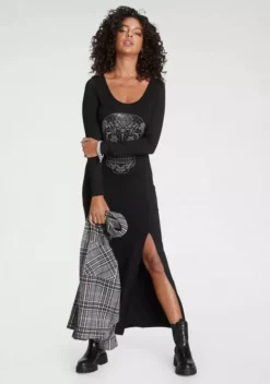 Melrose Maxikleid mit Glitzersteinen in Totenkopf-Optik 17 Melrose Maxikleid mit Glitzersteinen in Totenkopf-Optik -Melrose Verkaufsshop f6f55cdd 472b 53c5 9b8f 80a5fa4bcda7